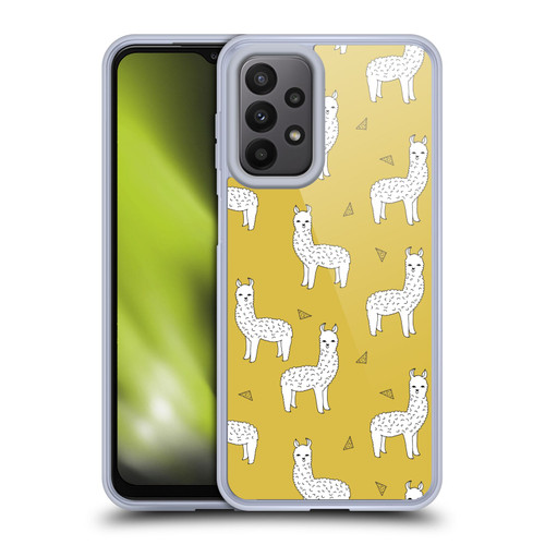 Andrea Lauren Design Animals Llama Soft Gel Case for Samsung Galaxy A23 / 5G (2022)