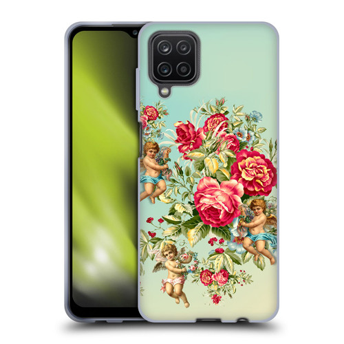 Mark Ashkenazi Florals Roses Soft Gel Case for Samsung Galaxy A12 (2020)