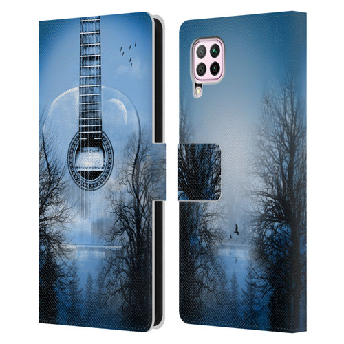 Mark Ashkenazi Music Mystic Night Leather Book Wallet Case Cover For Huawei Nova 6 SE / P40 Lite
