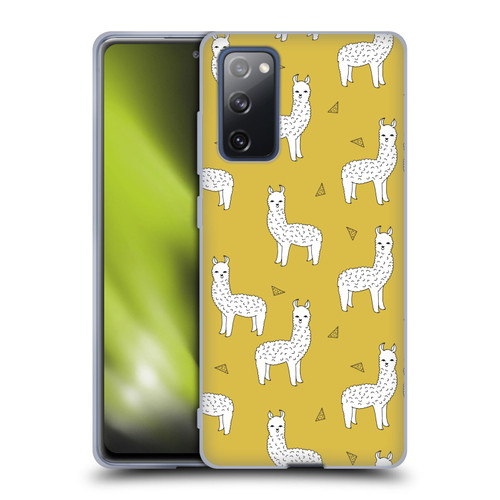 Andrea Lauren Design Animals Llama Soft Gel Case for Samsung Galaxy S20 FE / 5G