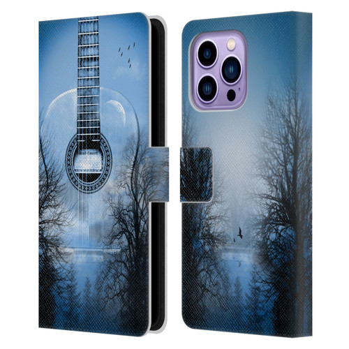 Mark Ashkenazi Music Mystic Night Leather Book Wallet Case Cover For Apple iPhone 14 Pro Max