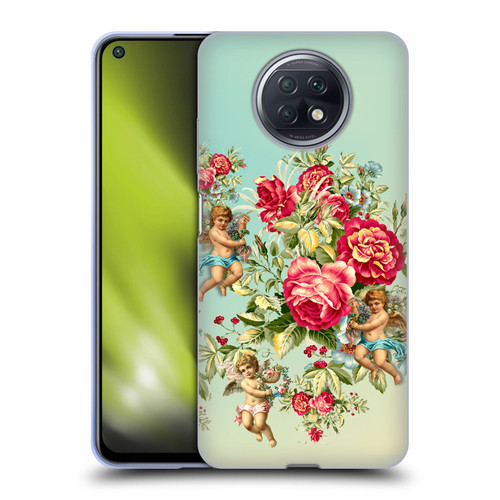 Mark Ashkenazi Florals Roses Soft Gel Case for Xiaomi Redmi Note 9T 5G