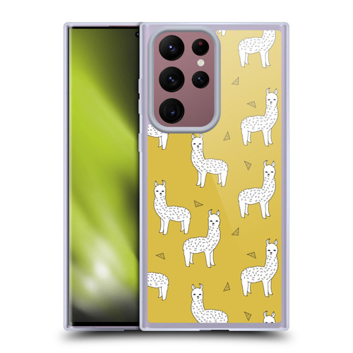 Andrea Lauren Design Animals Llama Soft Gel Case for Samsung Galaxy S22 Ultra 5G