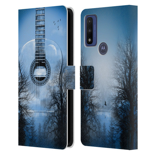 Mark Ashkenazi Music Mystic Night Leather Book Wallet Case Cover For Motorola G Pure