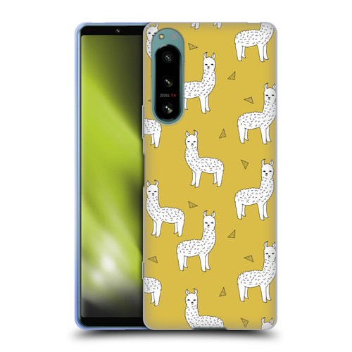 Andrea Lauren Design Animals Llama Soft Gel Case for Sony Xperia 5 IV
