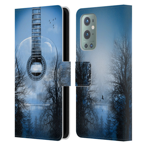 Mark Ashkenazi Music Mystic Night Leather Book Wallet Case Cover For OnePlus 9