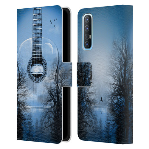 Mark Ashkenazi Music Mystic Night Leather Book Wallet Case Cover For OPPO Find X2 Neo 5G