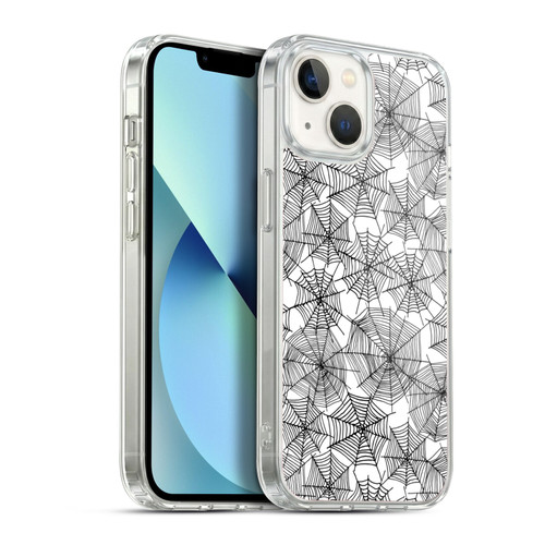 Andrea Lauren Design Assorted Spider Webs Soft Gel Case for Apple iPhone 13