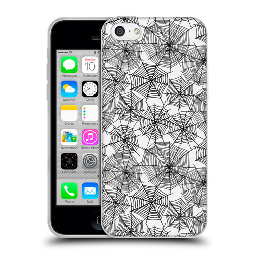 Andrea Lauren Design Assorted Spider Webs Soft Gel Case for Apple iPhone 5c