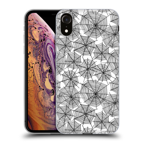 Andrea Lauren Design Assorted Spider Webs Soft Gel Case for Apple iPhone XR
