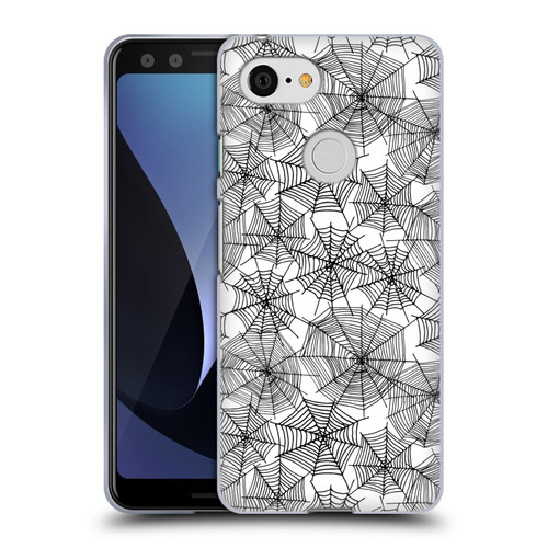 Andrea Lauren Design Assorted Spider Webs Soft Gel Case for Google Pixel 3