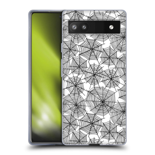 Andrea Lauren Design Assorted Spider Webs Soft Gel Case for Google Pixel 6a