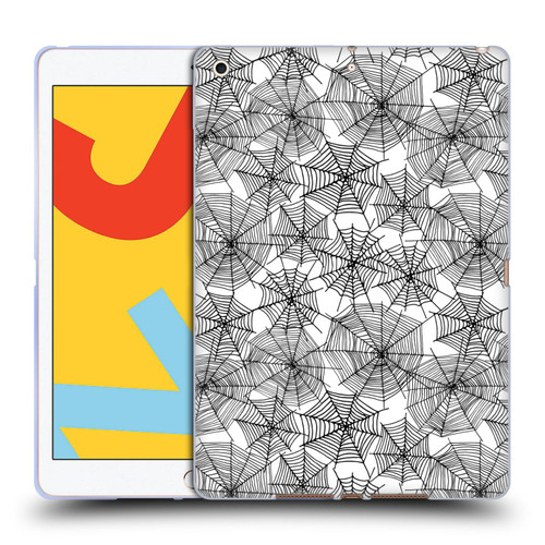 Andrea Lauren Design Assorted Spider Webs Soft Gel Case for Apple iPad 10.2 2019/2020/2021
