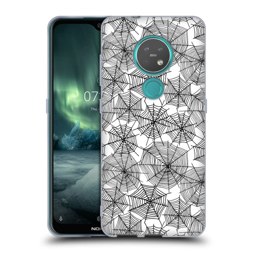 Andrea Lauren Design Assorted Spider Webs Soft Gel Case for Nokia 6.2 / 7.2