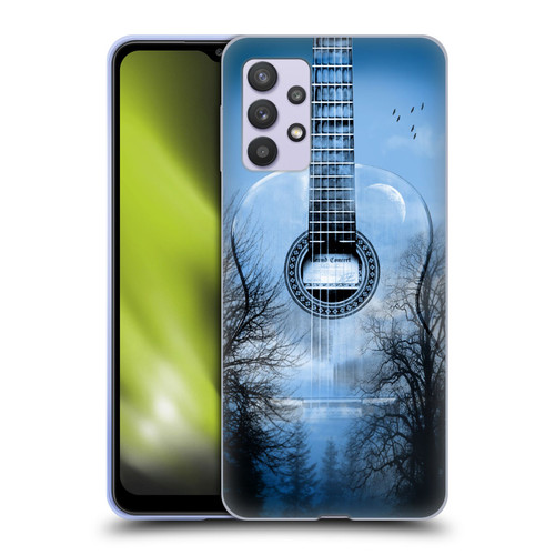 Mark Ashkenazi Music Mystic Night Soft Gel Case for Samsung Galaxy A32 5G / M32 5G (2021)