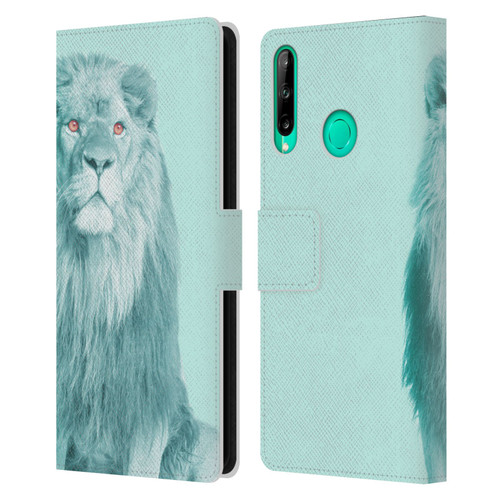 Mark Ashkenazi Pastel Potraits Lion Leather Book Wallet Case Cover For Huawei P40 lite E