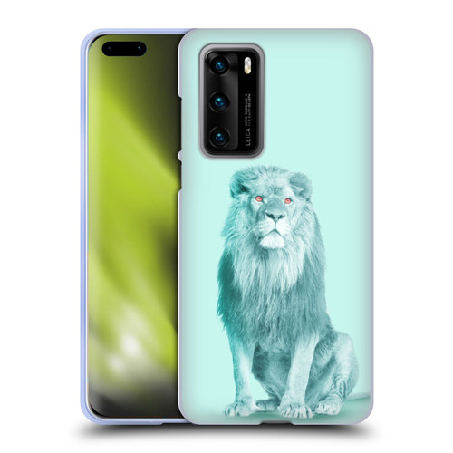 Mark Ashkenazi Pastel Potraits Lion Soft Gel Case for Huawei P40 5G