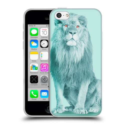 Mark Ashkenazi Pastel Potraits Lion Soft Gel Case for Apple iPhone 5c
