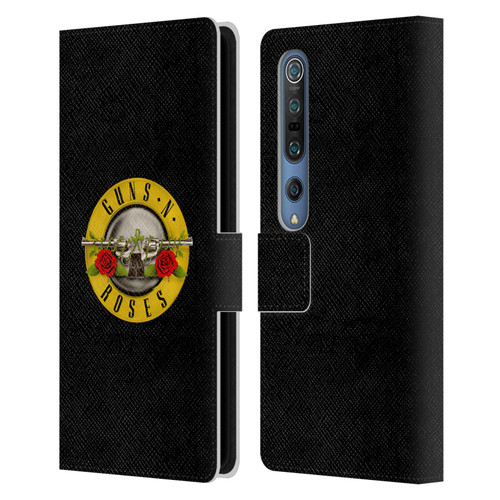 Guns N' Roses Key Art Bullet Logo Leather Book Wallet Case Cover For Xiaomi Mi 10 5G / Mi 10 Pro 5G