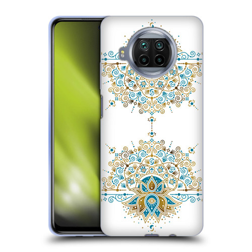 Cat Coquillette Patterns 6 Lotus Bloom Mandala 2 Soft Gel Case for Xiaomi Mi 10T Lite 5G