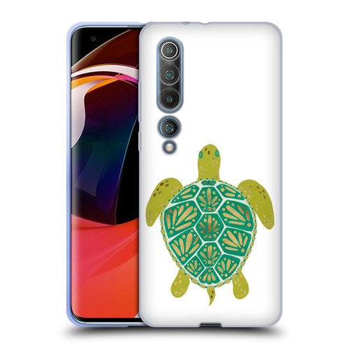 Cat Coquillette Sea Turtle Green Soft Gel Case for Xiaomi Mi 10 5G / Mi 10 Pro 5G