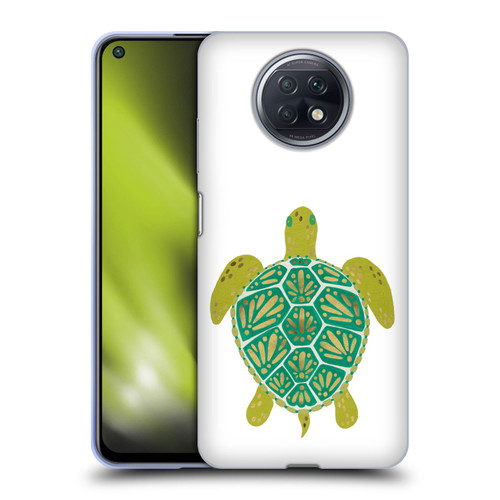 Cat Coquillette Sea Turtle Green Soft Gel Case for Xiaomi Redmi Note 9T 5G