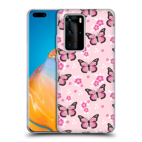 Andrea Lauren Design Lady Like Butterfly Soft Gel Case for Huawei P40 Pro / P40 Pro Plus 5G