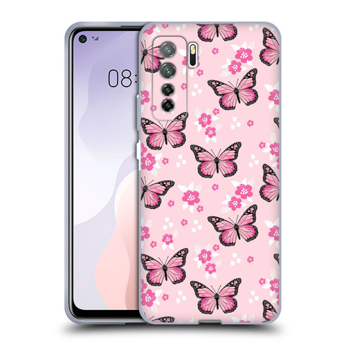Andrea Lauren Design Lady Like Butterfly Soft Gel Case for Huawei Nova 7 SE/P40 Lite 5G