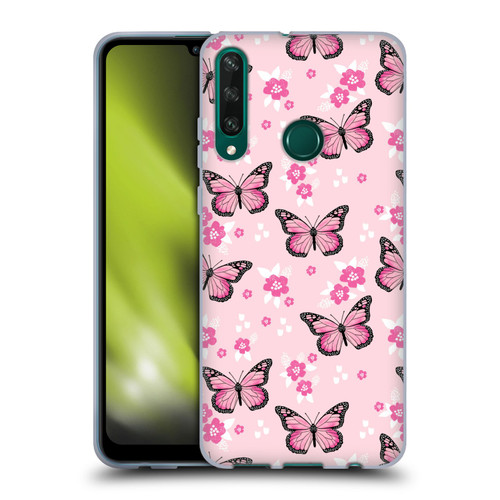 Andrea Lauren Design Lady Like Butterfly Soft Gel Case for Huawei Y6p