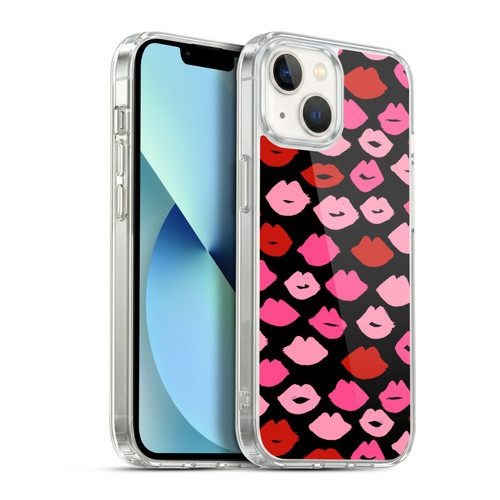 Andrea Lauren Design Lady Like Kisses Soft Gel Case for Apple iPhone 13