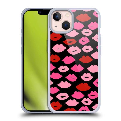 Andrea Lauren Design Lady Like Kisses Soft Gel Case for Apple iPhone 13