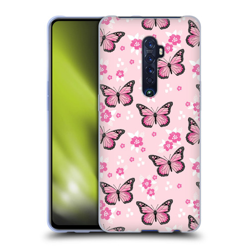 Andrea Lauren Design Lady Like Butterfly Soft Gel Case for OPPO Reno 2