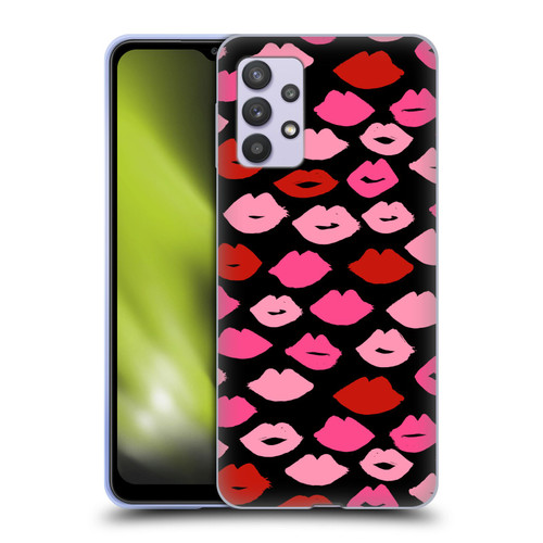 Andrea Lauren Design Lady Like Kisses Soft Gel Case for Samsung Galaxy A32 5G / M32 5G (2021)
