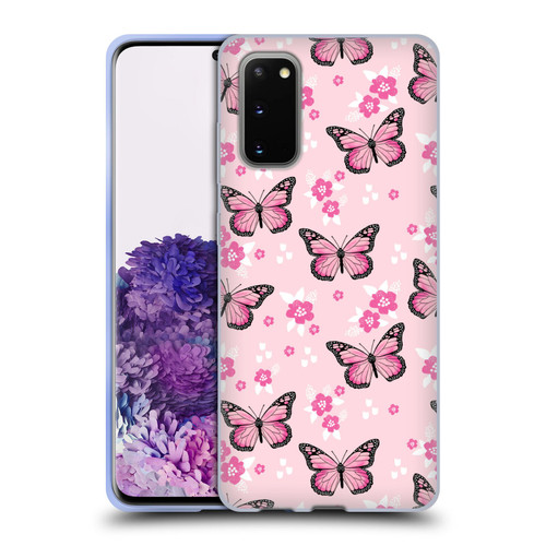 Andrea Lauren Design Lady Like Butterfly Soft Gel Case for Samsung Galaxy S20 / S20 5G