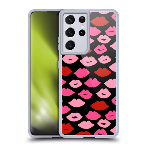 Andrea Lauren Design Lady Like Kisses Soft Gel Case for Samsung Galaxy S21 Ultra 5G