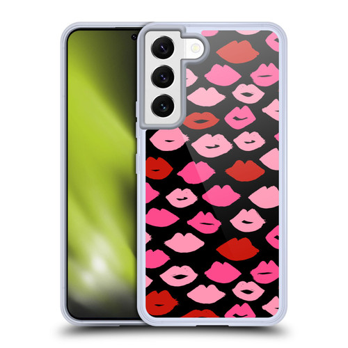 Andrea Lauren Design Lady Like Kisses Soft Gel Case for Samsung Galaxy S22 5G