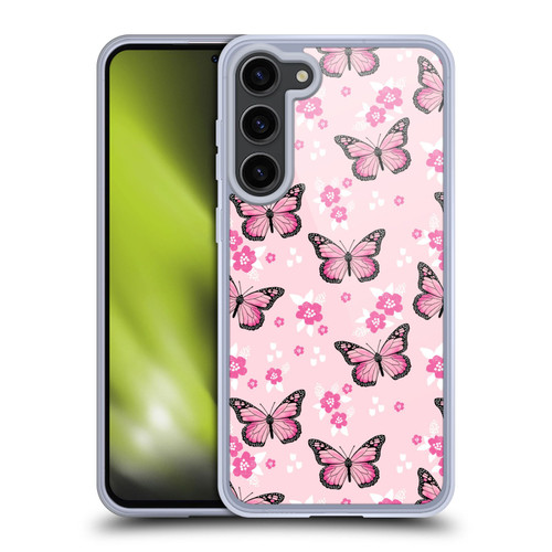 Andrea Lauren Design Lady Like Butterfly Soft Gel Case for Samsung Galaxy S23+ 5G