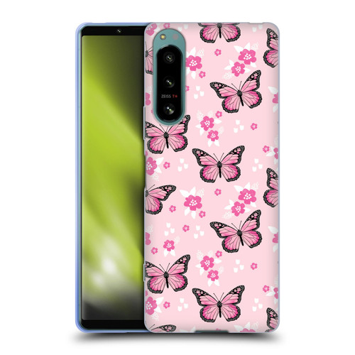 Andrea Lauren Design Lady Like Butterfly Soft Gel Case for Sony Xperia 5 IV