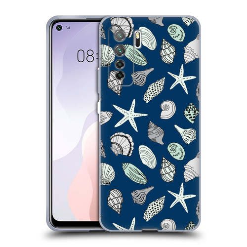 Andrea Lauren Design Sea Animals Shells Soft Gel Case for Huawei Nova 7 SE/P40 Lite 5G