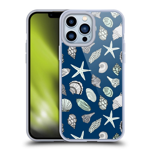 Andrea Lauren Design Sea Animals Shells Soft Gel Case for Apple iPhone 13 Pro Max