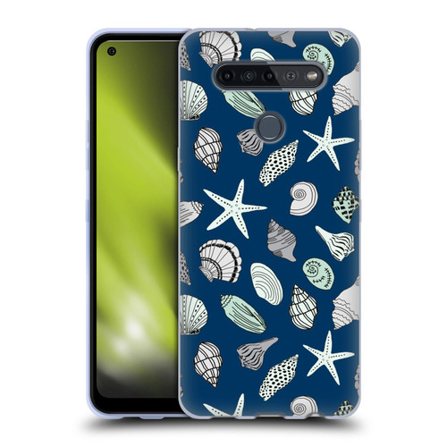 Andrea Lauren Design Sea Animals Shells Soft Gel Case for LG K51S