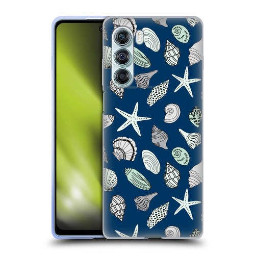 Andrea Lauren Design Sea Animals Shells Soft Gel Case for Motorola Edge S30 / Moto G200 5G