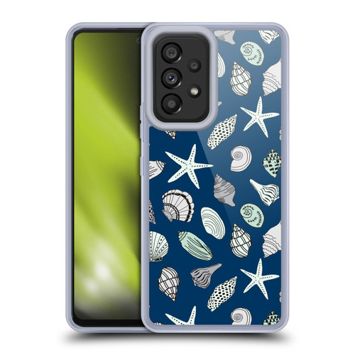 Andrea Lauren Design Sea Animals Shells Soft Gel Case for Samsung Galaxy A53 5G (2022)