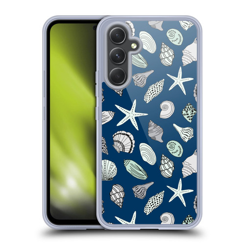 Andrea Lauren Design Sea Animals Shells Soft Gel Case for Samsung Galaxy A54 5G