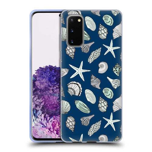 Andrea Lauren Design Sea Animals Shells Soft Gel Case for Samsung Galaxy S20 / S20 5G