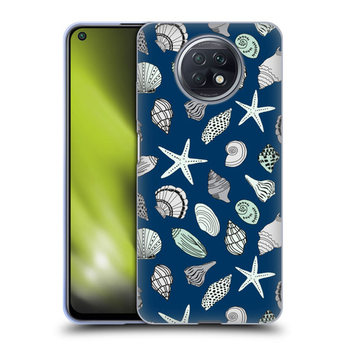 Andrea Lauren Design Sea Animals Shells Soft Gel Case for Xiaomi Redmi Note 9T 5G