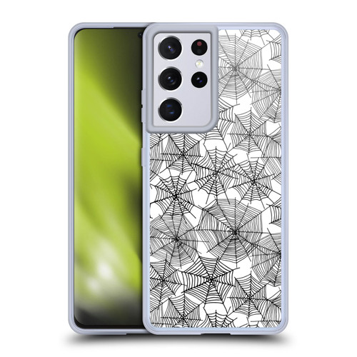 Andrea Lauren Design Assorted Spider Webs Soft Gel Case for Samsung Galaxy S21 Ultra 5G