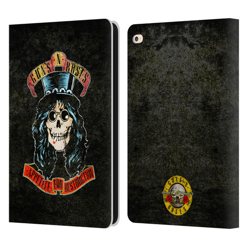 Guns N' Roses Vintage Slash Leather Book Wallet Case Cover For Apple iPad Air 2 (2014)