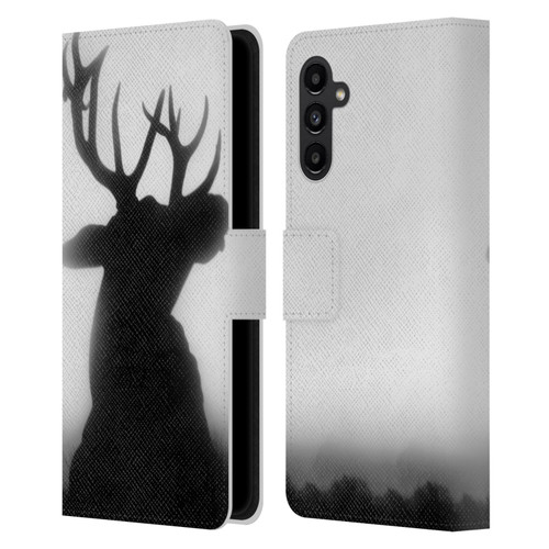 Dorit Fuhg Forest Deer Leather Book Wallet Case Cover For Samsung Galaxy A13 5G (2021)