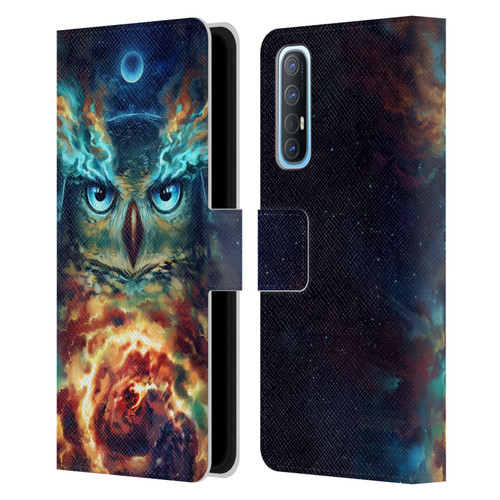 Jonas "JoJoesArt" Jödicke Wildlife 2 Aurowla Leather Book Wallet Case Cover For OPPO Find X2 Neo 5G